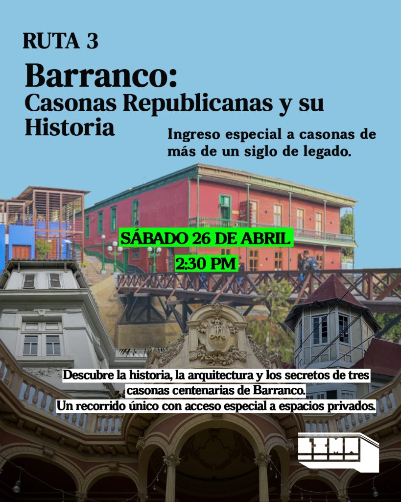ruta 3 barranco y las casonas