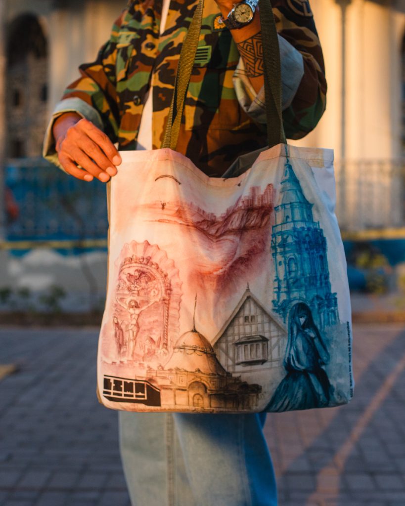 merch bolso arquitectura de lima