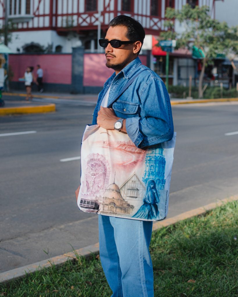 merch bolso arquitectura de lima